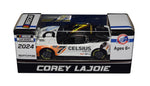 2024 Corey LaJoie #7 Celsius Energy Racing autographed 1/64 diecast car. This limited-edition model, signed by LaJoie, is a must-have for NASCAR collectors.