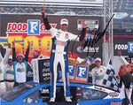 Own a piece of NASCAR history with this autographed Denny Hamlin Victory Lane photo from his 2024 Bristol Win. This glossy 8x10 print features a lifetime guarantee on authenticity and makes a perfect gift for devoted NASCAR fans or anyone who appreciates racing memorabilia.