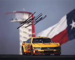 Own a piece of NASCAR history with this autographed 2024 Joey Logano COTA Road Course photo. Signed by Logano himself and comes with a Certificate of Authenticity, making it the perfect addition to your collection.