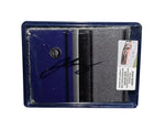 Autographed 2024 Josh Berry #4 Overstock Racing race-used sheet metal from Dover Speedway. This collectible, roughly trading card-sized, features a bold 4-color design, signed by Berry, and comes in a protective toploader. A must-have for NASCAR fans and a fantastic gift for collectors.