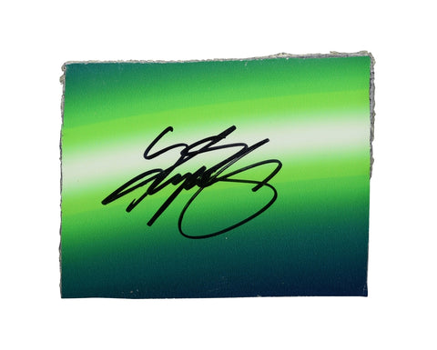 Signed 2024 Kyle Busch #8 Zone Racing race-used sheet metal with a 4-color piece from the Sonoma race. This unique NASCAR collectible is perfect for display, fits into a plastic toploader, and comes with a COA, making it an ideal gift for fans.