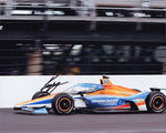 Capture the excitement of the 2024 Indy 500 Double with this autographed glossy photo of Kyle Larson in the #17 Hendrick Motorsports car. A must-have for any NASCAR enthusiast, featuring Larson in action on the track.