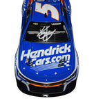 2024 Kyle Larson #5 Charlotte Coca-Cola 600 INDY DOUBLE diecast car, signed by Kyle Larson. This collectible includes a Certificate of Authenticity and a lifetime authenticity guarantee. Perfect for any NASCAR memorabilia collection.