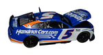 Autographed Kyle Larson #5 Charlotte Coca-Cola 600 INDY DOUBLE diecast car. Featuring exclusive signing details, a Certificate of Authenticity, and a lifetime authenticity guarantee. A great gift for racing enthusiasts and collectors.