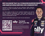 This 8x10 signed NASCAR hero card showcases Alex Bowman’s 2025 #48 Ally Camaro. A perfect addition for racing collectors and a thoughtful gift for any motorsports enthusiast.