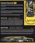 Signed photo of Carson Hocevar’s #77 Zeigler Racing truck from the 2025 NASCAR season. This glossy 8x10 hero card is perfect for fans of Spire Motorsports. Comes with a Certificate of Authenticity and makes an excellent gift. We’re here to assist with any inquiries about your order or collectible.