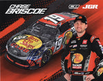 Autographed 8x10 photo of Chase Briscoe in the #19 Bass Pro Shops Toyota from Joe Gibbs Racing. Features a bold signature and vivid detail, perfect for NASCAR fans and collectors. Includes Certificate of Authenticity and makes a great gift. We’re always available to assist with questions.