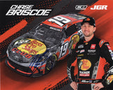 Autographed 8x10 photo of Chase Briscoe in the #19 Bass Pro Shops Toyota from Joe Gibbs Racing. Features a bold signature and vivid detail, perfect for NASCAR fans and collectors. Includes Certificate of Authenticity and makes a great gift. We’re always available to assist with questions.