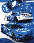 Autographed 8x10 photo of Chase Elliott driving the 2025 #9 Prime Racing Chevrolet for Hendrick Motorsports. Includes a COA and features a high-resolution image of the fan-favorite paint scheme. A perfect gift or collectible for any NASCAR or Chase Elliott enthusiast.