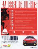 Signed 2025 William Byron hero card photo featuring his #24 Axalta car. Crisp, glossy 8x10 image showcasing Hendrick Motorsports style. A perfect NASCAR collectible and great gift option. Includes COA. We’re always here to help with any questions regarding your purchase or collection.