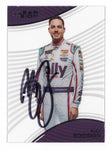 This autographed Alex Bowman 2023 Panini Chronicles Racing Clear Vision card showcases the #48 Ally Team driver in stunning detail. The high-quality print and clear vision design make it a standout collectible for NASCAR fans. With a lifetime authenticity guarantee, it’s the perfect addition to any sports memorabilia collection or as a memorable gift.