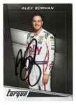 The Alex Bowman 2023 Panini Chronicles Racing Torque card is signed and showcases Bowman’s #48 Lowe’s Team in stunning detail. With vibrant colors and a unique racing design, this NASCAR collectible card comes with a Certificate of Authenticity, offering peace of mind and guaranteed authenticity.