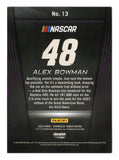 Add this rare Alex Bowman autographed 2023 Panini Chronicles Racing Torque card to your collection. Signed by the NASCAR star, the card features a bold #48 Lowe’s Team design, with a Certificate of Authenticity for guaranteed legitimacy. It’s the ideal gift for NASCAR fans or collectors.