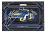 Chase Elliott signed 2023 Panini Prizm Racing card showcasing his #9 NAPA Next Gen Car. A limited-edition NASCAR collectible with a Certificate of Authenticity (COA) and lifetime authenticity guarantee.