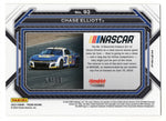 Chase Elliott signed 2023 Panini Prizm Racing Checkered Flag Prizm #04/50 card. A rare NASCAR collectible with a Certificate of Authenticity (COA) and lifetime authenticity guarantee, ideal for collectors.