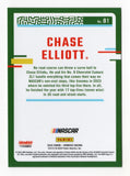 Chase Elliott signed 2024 Donruss Optic Racing #9 NAPA Car card. A unique and rare NASCAR collectible with COA and lifetime authenticity guarantee, perfect for fans and collectors.