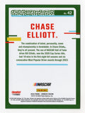 2024 Donruss Optic Racing Chase Elliott signed card featuring the #9 NAPA Driver. A unique NASCAR collectible with COA and lifetime guarantee, perfect for any fan or collector.
