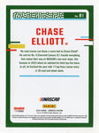 Chase Elliott 2024 Donruss Racing autographed card with the #9 NAPA Next Gen Car design. This NASCAR collectible includes a Certificate of Authenticity and a lifetime authenticity guarantee, making it a perfect gift.