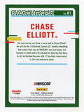 Chase Elliott 2024 Donruss Racing autographed card with the #9 NAPA Next Gen Car design. This NASCAR collectible includes a Certificate of Authenticity and a lifetime authenticity guarantee, making it a perfect gift.