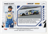 Autographed 2024 Donruss Racing "Production Line" Chase Elliott card with signature and COA, an exceptional NASCAR collectible that makes a great gift for racing enthusiasts.