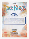 This 2024 Donruss Racing "Race Kings" Chase Elliott signed card comes with COA, making it an authentic and collectible NASCAR piece, ideal for any fan’s collection.