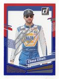 Autographed Chase Elliott 2024 Donruss Racing Red & Blue Parallel Insert card with COA. A must-have NASCAR collectible featuring the signature of the #9 NAPA driver.