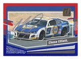AUTOGRAPHED Chase Elliott 2024 Donruss Racing RED & BLUE PARALLEL Insert Signed NASCAR Collectible Trading Card with COA