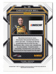 The Christopher Bell 2023 Panini Prizm Racing (#20 DeWalt Team) signed card, showcasing Bell’s autograph and the energy of NASCAR. A great gift for racing fans.