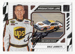 The 2024 autographed Dale Jarrett Donruss Racing Production Line card celebrates his remarkable 668 career starts. Signed and authenticated with a COA, this limited edition NASCAR collectible is perfect for fans and collectors, offering both value and significance.
