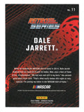 This 2024 autographed Dale Jarrett Donruss Racing Retro Series card features the #88 UPS Team car, highlighting Jarrett’s legacy. Signed by the NASCAR legend, it includes a COA for authenticity. A perfect gift for fans and a great addition to any collection.