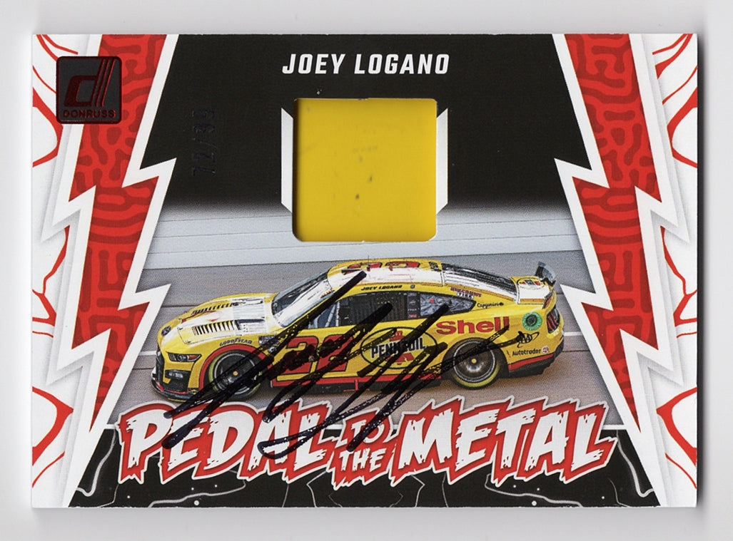 NASCAR JOEY LOGANO サインカード【PSA10連番】ムサシとコジロウ NASCAR JOEY LOGANO サインカード【PSA10連番】ムサシとコジロウ