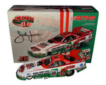 This 1/24 scale diecast car of John Force’s 2003 Castrol GTX High Mileage Funny Car is signed by the 12-time NHRA Champion himself. Limited production with a Certificate of Authenticity (COA), this collectible is a must-have for any racing enthusiast or NHRA fan.