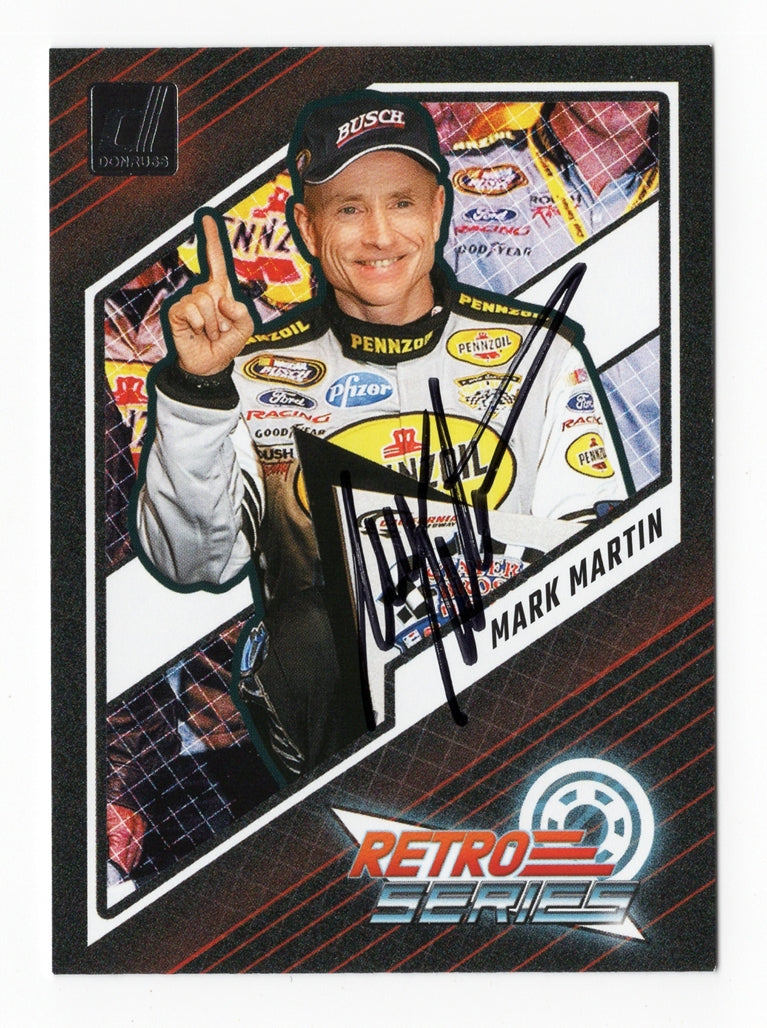 Autographed Mark Martin Trading Cards – Trackside