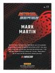 This autographed Mark Martin 2024 Donruss Racing Retro Series card is a rare collectible, perfect for NASCAR fans. It includes a Certificate of Authenticity and makes an excellent gift for collectors.