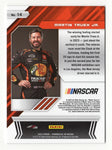 Image of the limited-edition Martin Truex Jr. 2023 Panini Chronicles XR #012/199 Blue Parallel signed NASCAR card, highlighting the driver's signature and unique parallel design.