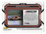 The signed Martin Truex Jr. 2023 Panini Prizm Racing #19 card, with vibrant colors and sharp details, captures the essence of NASCAR. It includes an authentic signature and Certificate of Authenticity, making it an excellent addition to any racing collection or as a memorable gift for fans.