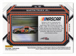 Signed Martin Truex Jr. 2023 Panini Prizm Racing SILVER PRIZM card. A rare NASCAR collectible featuring the #19 car, perfect for any fan or collector. Comes with a COA.
