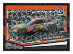 The limited-edition Martin Truex Jr. 2024 Donruss Optic Black Velocity Prizm #01/39 signed card. A rare NASCAR collectible with dynamic prizm effects and autograph from the driver.