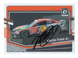 Autographed Martin Truex Jr. 2024 Donruss Optic Racing Final Season card with Truex's signature. A rare collectible honoring his #19 Bass Pro Shops car, complete with COA.