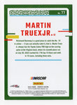 Signed Martin Truex Jr. 2024 Donruss Racing Final Season card with COA, featuring the iconic #19 Bass Pro Shops car. A perfect addition to any NASCAR collection.