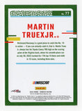 Signed Martin Truex Jr. 2024 Donruss Racing Final Season card with COA, featuring the iconic #19 Bass Pro Shops car. A perfect addition to any NASCAR collection.