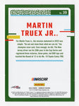 Martin Truex Jr. 2024 Donruss Racing Red Parallel Insert card, numbered #297/299, signed and accompanied by a Certificate of Authenticity. A great NASCAR gift for fans.