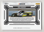 AUTOGRAPHED Nick Sanchez 2024 Donruss Racing BURNING RUBBER (Race-Used Tire) Memorabilia Relic Signed NASCAR Collectible Trading Card #25/99 (Only 99 Made)