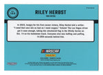 Featuring a brilliant silver prizm design, this autographed Riley Herbst 2024 Donruss Optic 1991 RETRO NASCAR card is a must-have for collectors. Complete with COA, it’s a valuable addition to any collection.