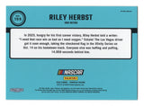Featuring a brilliant silver prizm design, this autographed Riley Herbst 2024 Donruss Optic 1991 RETRO NASCAR card is a must-have for collectors. Complete with COA, it’s a valuable addition to any collection.