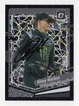 Featuring a bold black prizm finish, this Riley Herbst 2024 Donruss Optic NASCAR card (#03/39) is signed by the driver himself. It's an exclusive and rare card that makes a perfect gift for NASCAR fans and collectors alike.