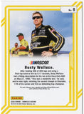 The autographed Rusty Wallace 2024 Donruss Racing DOMINATORS (#2 Miller Genuine Draft) signed card with COA, featuring Wallace in his famous car. This rare NASCAR collectible is guaranteed authentic, perfect for fans and collectors.