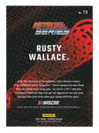 The Rusty Wallace 2024 Donruss Racing RETRO SERIES card, autographed by the NASCAR legend. Featuring the #2 Miller Lite Team, this signed card is a must-have for collectors and racing enthusiasts, complete with a COA for authenticity.
