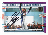 This rare autographed Shane Van Gisbergen 2024 Donruss Racing Chicago Street Race Winner Purple Parallel Insert card is numbered #28/99. Featuring his genuine signature and a Certificate of Authenticity (COA), it’s a must-have for any NASCAR enthusiast and collector. A great gift idea!