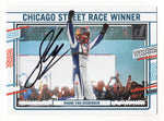 Celebrate Shane Van Gisbergen's rookie season with this autographed 2024 Donruss Racing card, commemorating his Chicago Street Race win. This signed collectible comes with a Certificate of Authenticity (COA), making it a must-have for any NASCAR fan. A great gift for collectors!